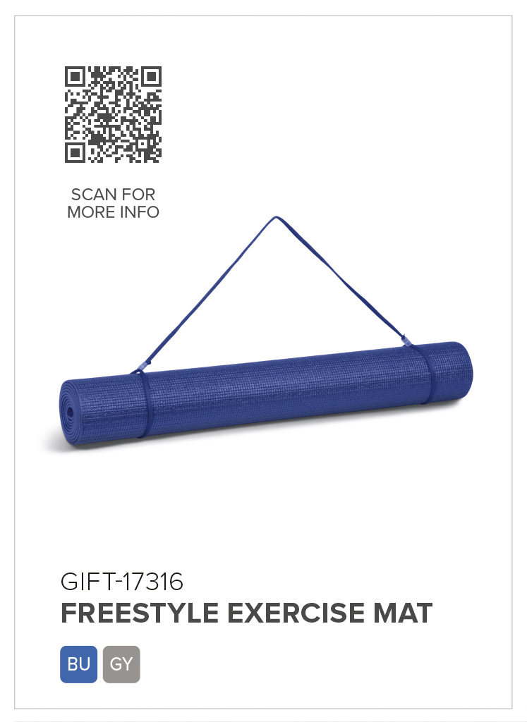 GIFT-17316 - Freestyle Exercise Mat - Catalogue Image